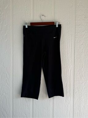 Nike Black Capri Workout Pants